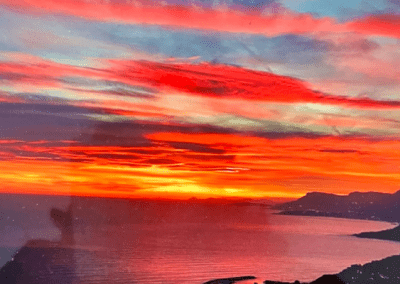 Picture of the Sunset at BBR Italia