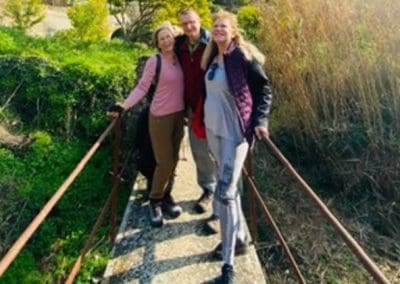 Picture of three people on The Bodeo Trail